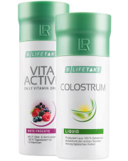 Colostrum Direct i witaminy Vita Aktiv zestaw na odporność dla dzieci