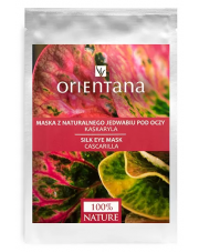 Orientana Maska z naturalnego jedwabiu pod oczy kaskaryla