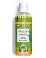 Orientana AJURWEDYJSKA Odżywka do włosów IMBIR I TRAWA CYTRYNOWA